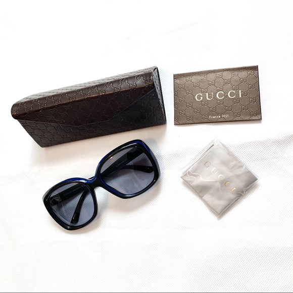Gucci Accessories - Gucci | Logo Square Frame Sunglasses